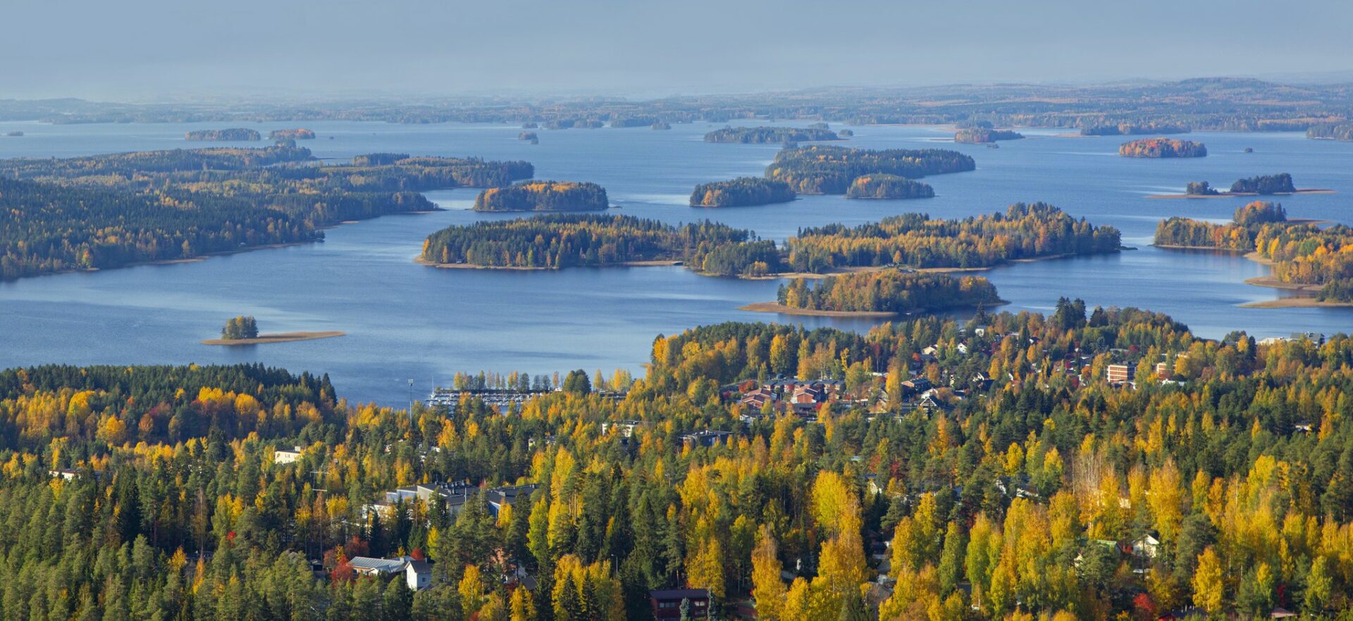View from Puijo Tower, Kuopio