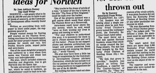 Newspaper cutting